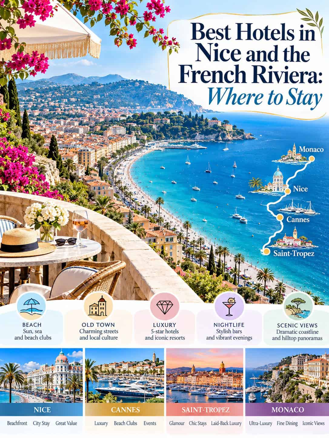 Best Hotels in Nice and the French Riviera: Where to Stay