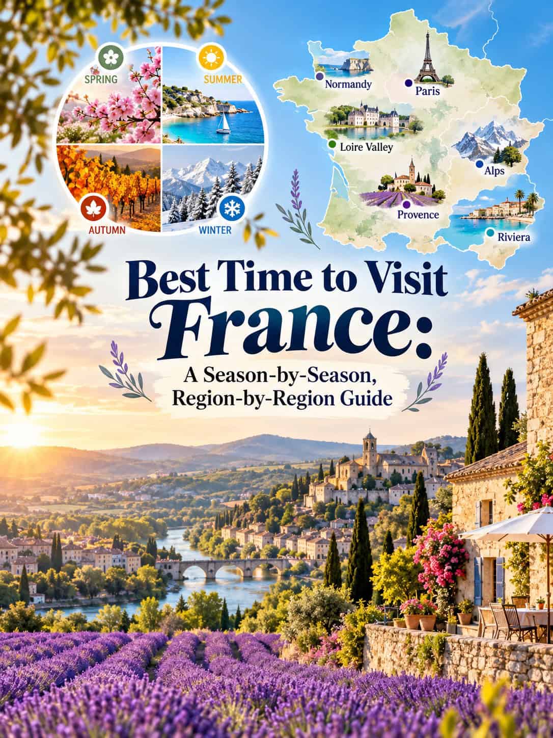 Best time to visit France by season and region