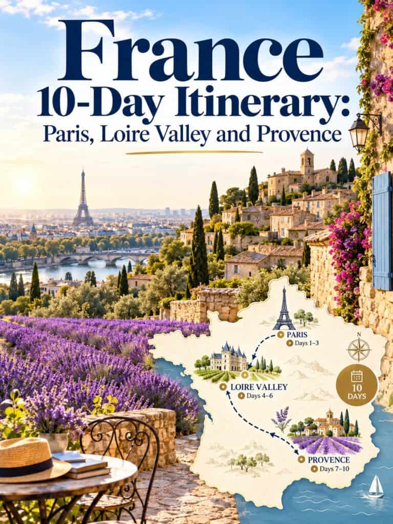 France 10-Day Itinerary: Paris, Loire Valley and Provence