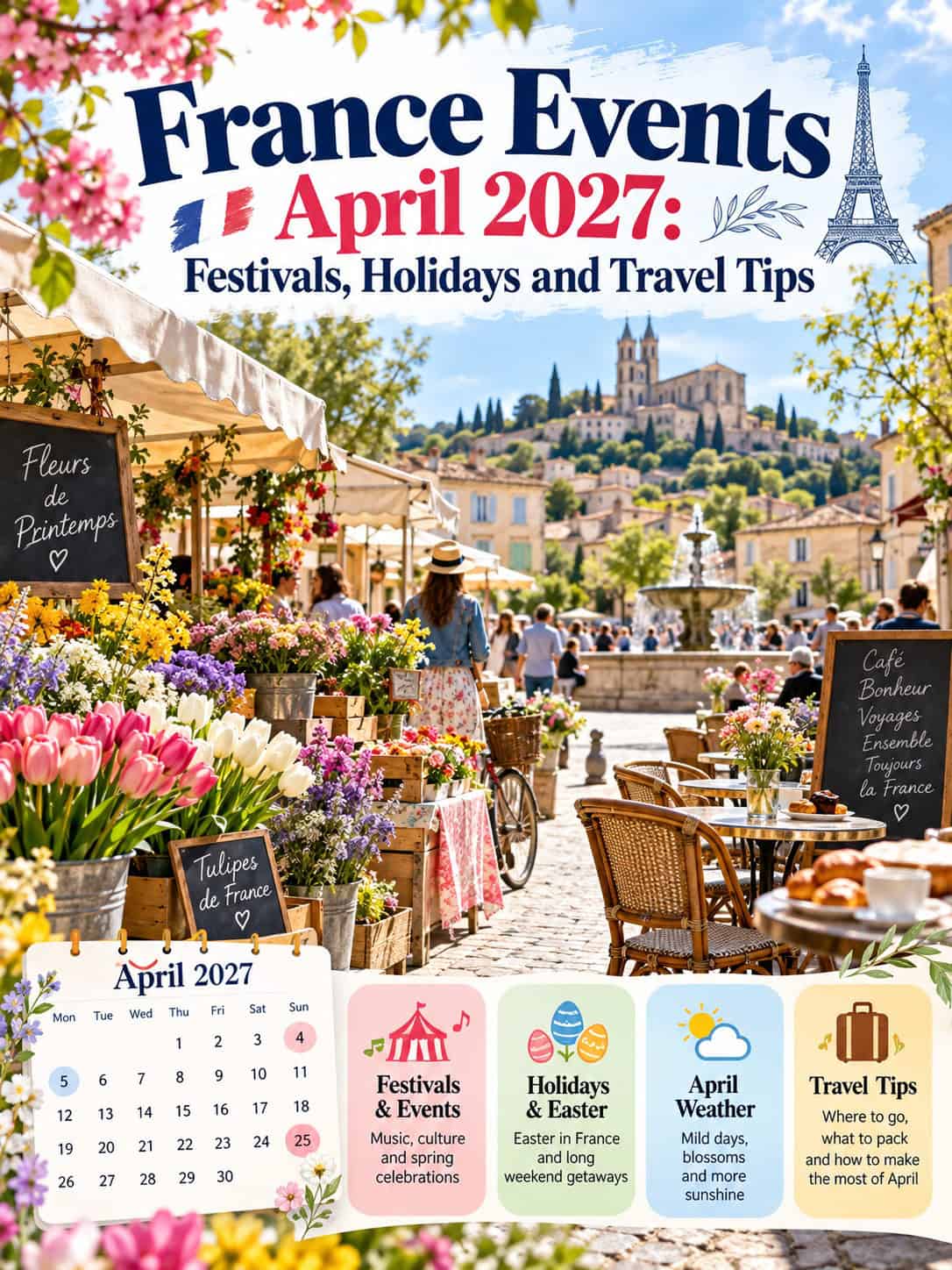 Things to do in France in April