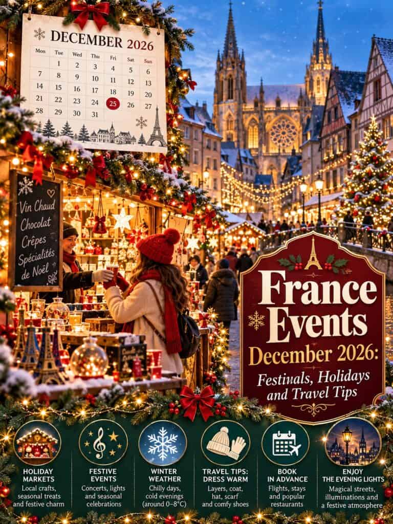Things to do in France in December: Christmas market
