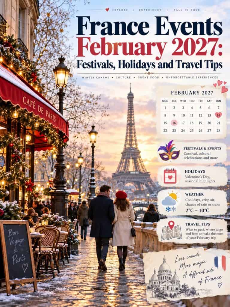 France Events February 2027: Festivals, Holidays and Travel Tips
