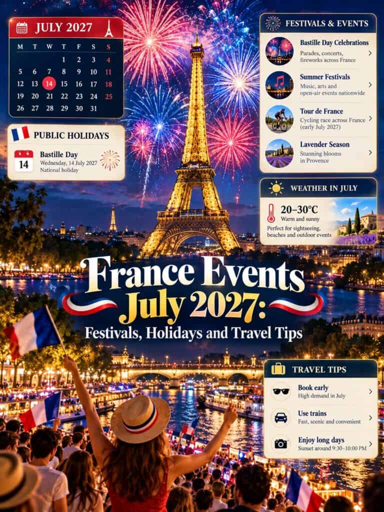 France Events July 2027: Festivals, Holidays and Travel Tips