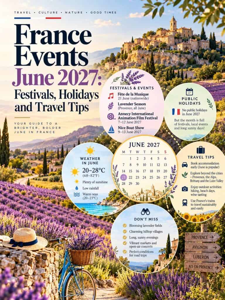 France Events June 2027: Festivals, Holidays and Travel Tips