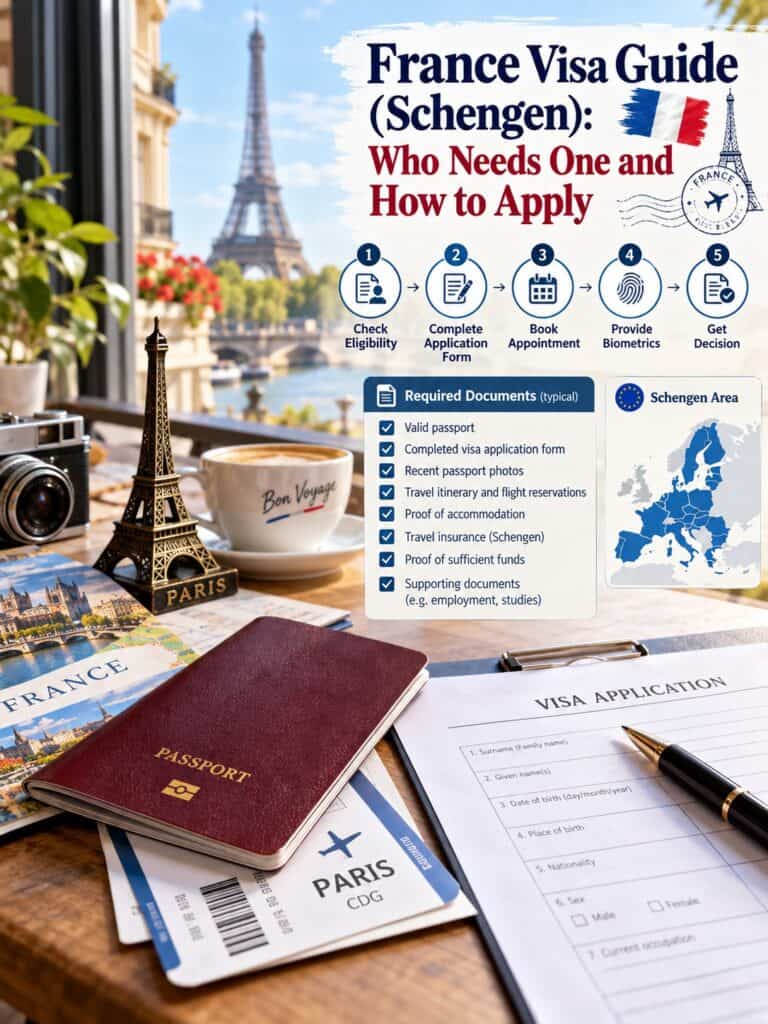 France Visa Guide (Schengen): Who Needs One and How to Apply