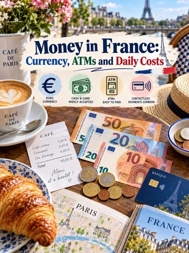 Money in France: Currency, ATMs and Daily Costs