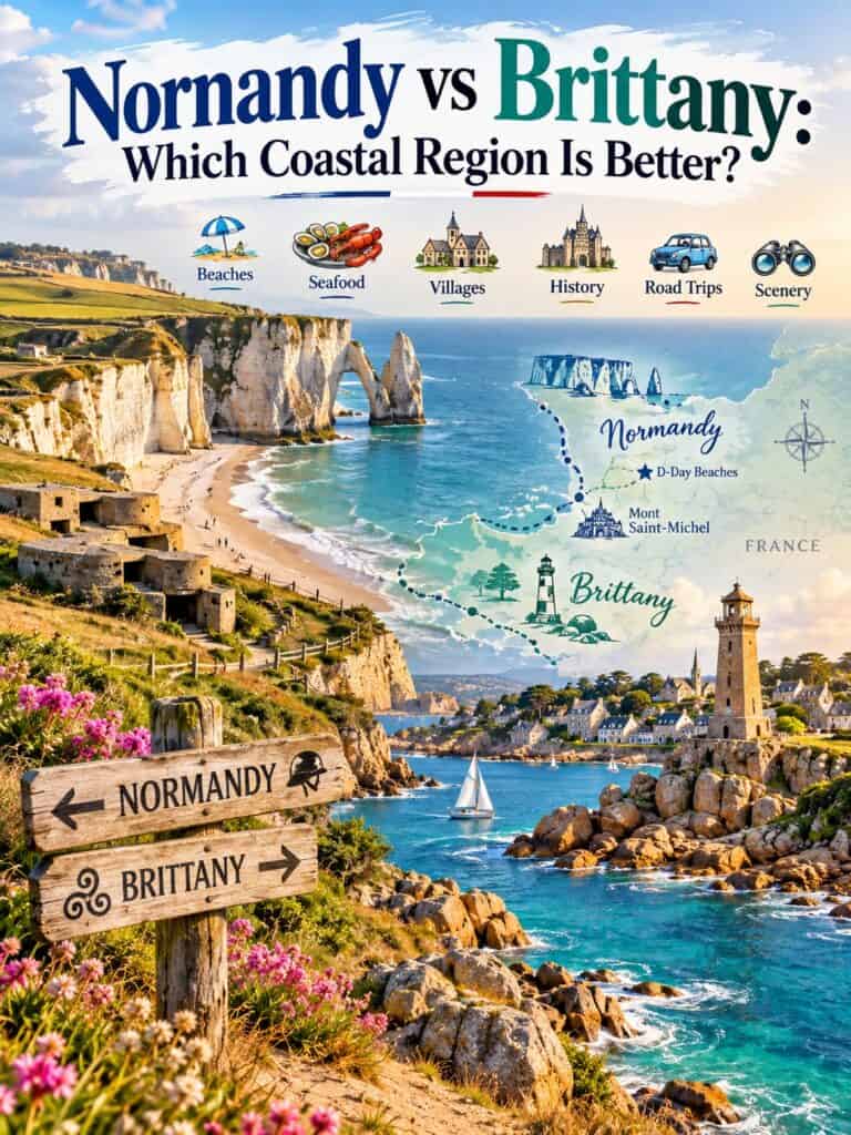 Normandy vs Brittany: Which Coastal Region Is Better?