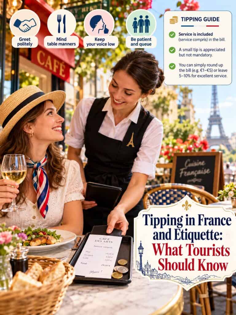 Tipping in France and Etiquette: What Tourists Should Know