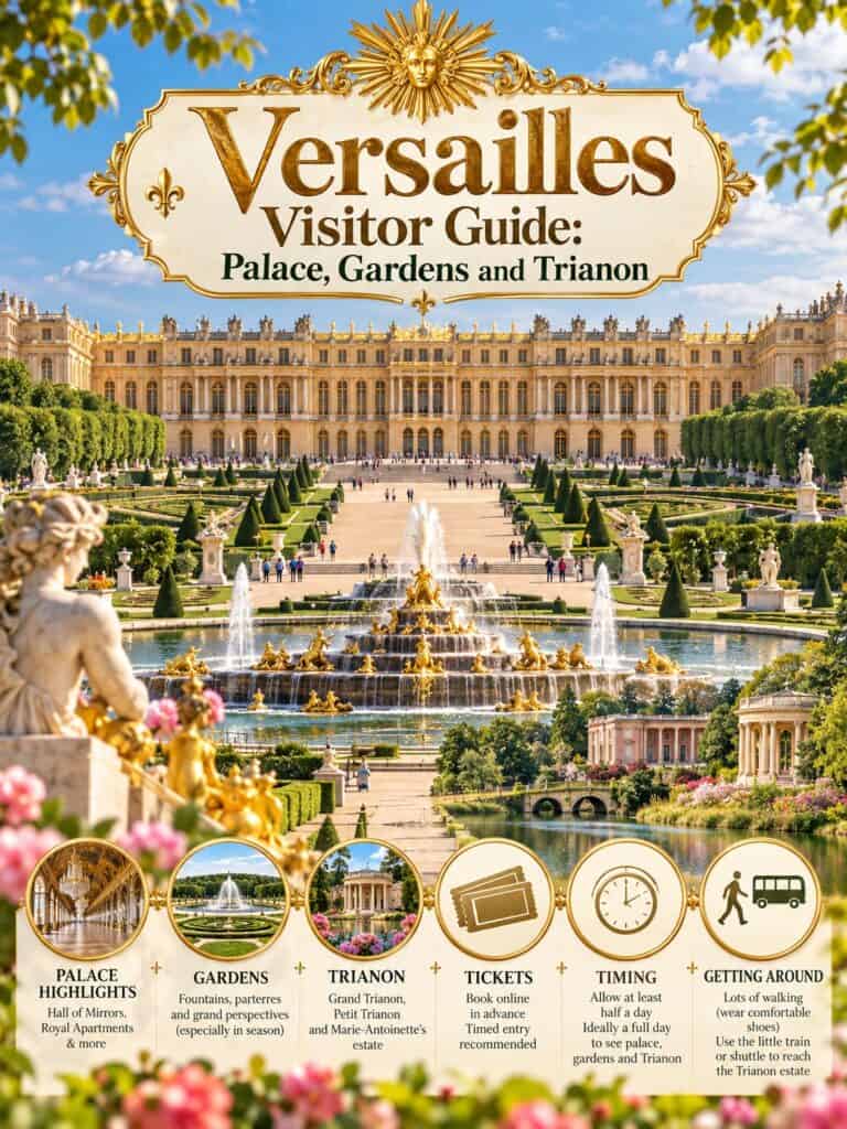Versailles Visitor Guide: Palace, Gardens and Trianon
